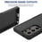 For Samsung Galaxy S25 Ultra Case 2-in-1 PC+TPU Shockproof Phone Cover - Black - 5