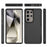 For Samsung Galaxy S25 Ultra Case 2-in-1 PC+TPU Shockproof Phone Cover - Black - 6