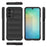 For Samsung Galaxy A26 5G Case Anti-Drop Soft TPU Rugged Phone Back Cover - Black - 5