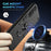 For Samsung Galaxy S25 Case PC+TPU Drop Defend Phone Cover with Ring Kickstand - Black - 3