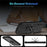 For Samsung Galaxy S25+ Case PC+TPU Drop Defend Phone Cover with Ring Kickstand - Black - 2