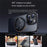 For iPhone 14 Pro Max Case Compatble with MagSafe Rotating Kickstand TPU+PC Phone Cover - Titanium Grey - 3