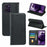 HX01 For HMD Pulse  /  Pulse+ Wallet Case Magnetic Closing PU Leather Phone Cover - Black - 1