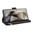 For Samsung Galaxy S25 Ultra Case Zipper Wallet Multiple Card Slots Leather Phone Cover - Black - 5