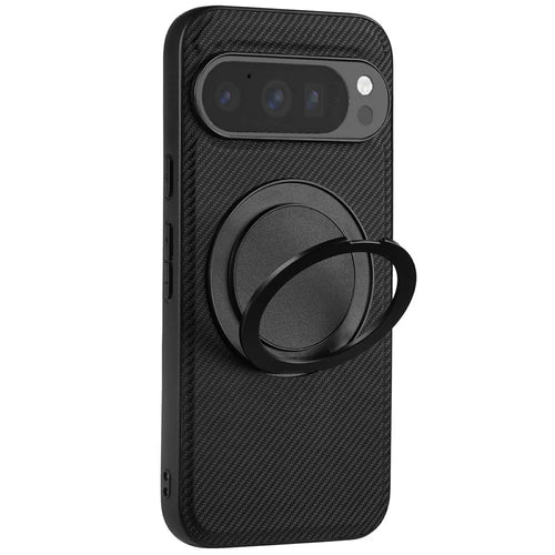 VILI TCY Series for Google Pixel 9 Magnetic Phone Case Ring Kickstand PC+TPU Back Cover - 1