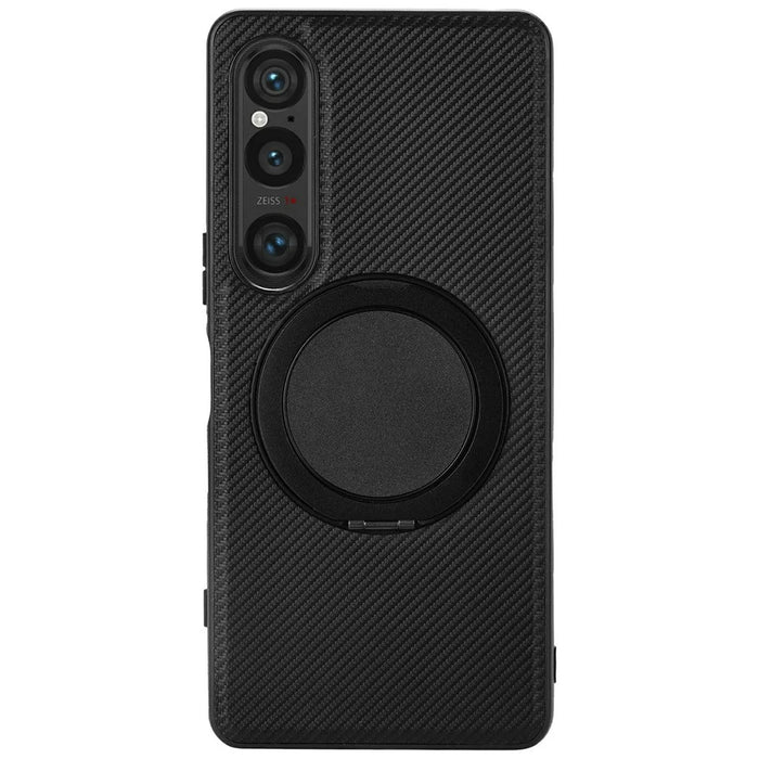 VILI TCY Series for Sony Xperia 1 VI Magnetic Phone Case Ring Kickstand PC+TPU Back Cover - 2