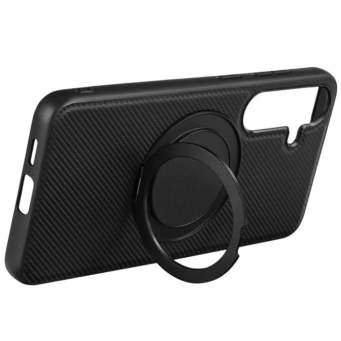 VILI TCY Series for Samsung Galaxy S24+ Magnetic Phone Case Ring Kickstand PC+TPU Back Cover - 4