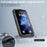 SHELLBOX M Series For iPhone 16 IP68 Waterproof Case Metal Diving Phone Cover Compatible with MagSafe - Black - 5