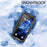 SHELLBOX M Series For iPhone 16 IP68 Waterproof Case Metal Diving Phone Cover Compatible with MagSafe - Black - 7
