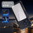 SHELLBOX M Series For iPhone 16 Pro Max IP68 Waterproof Case Metal Diving Phone Cover Compatible with MagSafe - Black - 7