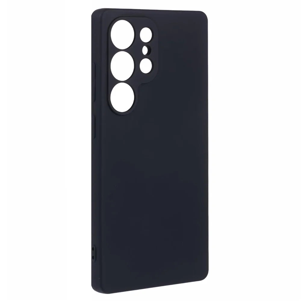 X-LEVEL For Samsung	Galaxy S25 Ultra Case Soft TPU Anti-Scratch Fiber Lining Phone Cover - Black - 3