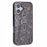KIGC For iPhone 16 Case Compatible with MagSafe Snake Texture Leather+PC+TPU Back Cover - Grey - 1