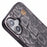 KIGC For iPhone 16 Case Compatible with MagSafe Snake Texture Leather+PC+TPU Back Cover - Grey - 6