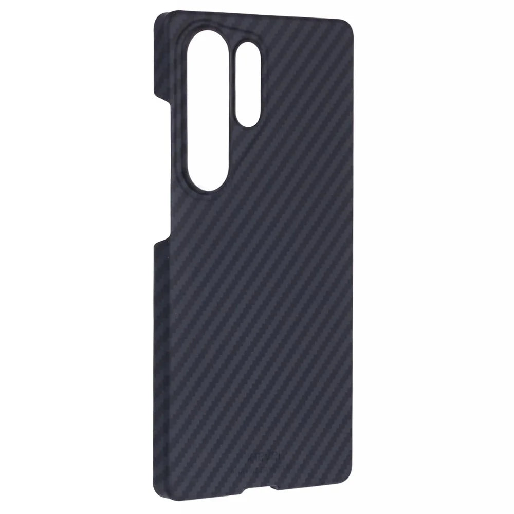 X-LEVEL For Samsung Galaxy S25 Ultra Case Camera Protection Hard PC Phone Cover Carbon Fiber Texture - 3