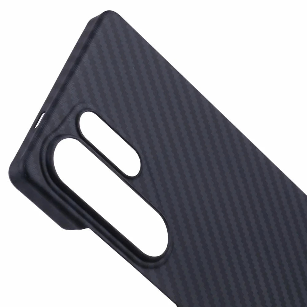 X-LEVEL For Samsung Galaxy S25 Ultra Case Camera Protection Hard PC Phone Cover Carbon Fiber Texture - 6
