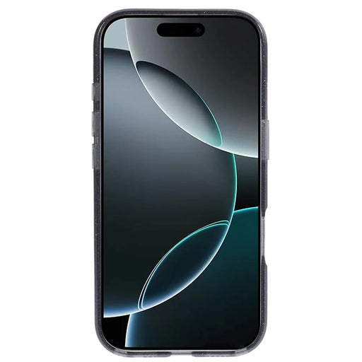 KIGC For iPhone 16 Pro Case Compatible with MagSafe Epoxy Design Kickstand TPU+PC Phone Back Cover - Black - 2