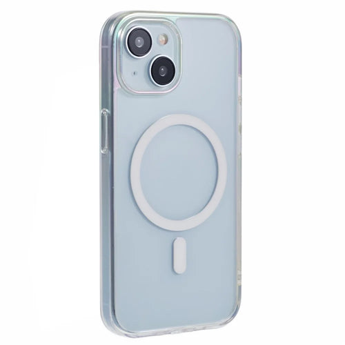 KIGC For iPhone 15 Case Compatible with MagSafe Dazzling Color TPU+PC Phone Back Cover - Colorful - 1