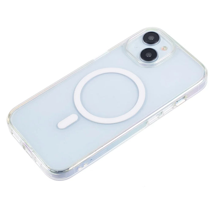 KIGC For iPhone 15 Case Compatible with MagSafe Dazzling Color TPU+PC Phone Back Cover - Colorful - 5