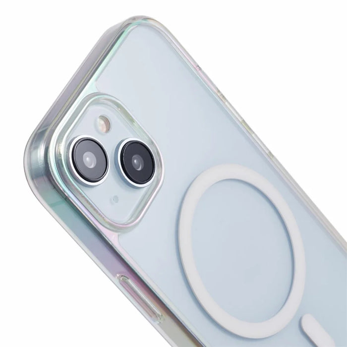 KIGC For iPhone 15 Case Compatible with MagSafe Dazzling Color TPU+PC Phone Back Cover - Colorful - 6