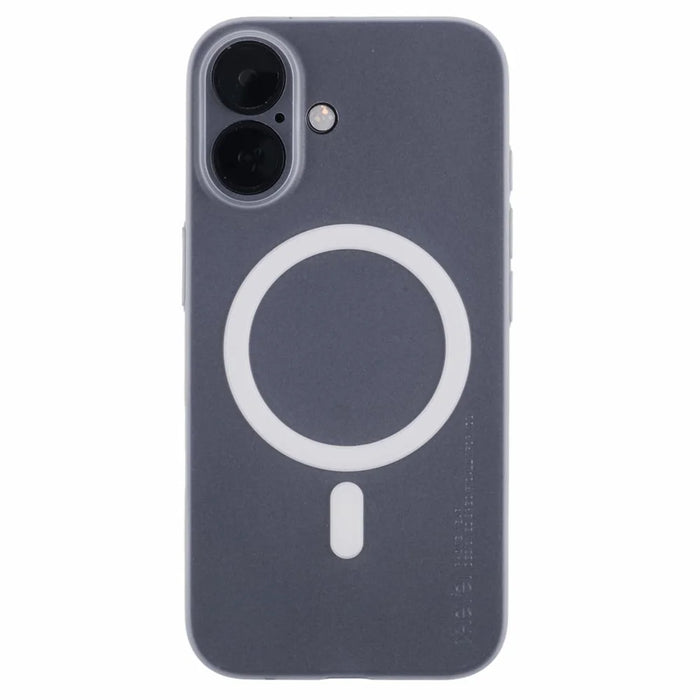 X-LEVEL For iPhone 16 Case Compatible with MagSafe Hard PP Matte Phone Cover 0.18mm Ultra Thin - Transparent - 3