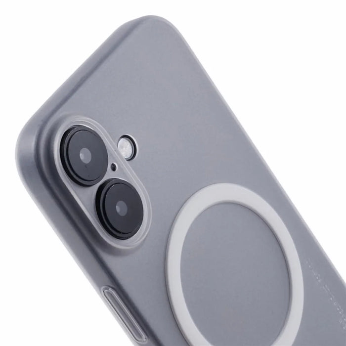 X-LEVEL For iPhone 16 Case Compatible with MagSafe Hard PP Matte Phone Cover 0.18mm Ultra Thin - Transparent - 5