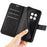 For OnePlus 13 Stand Case Anti-Scratch Calf Texture Leather Phone Cover - Black - 5