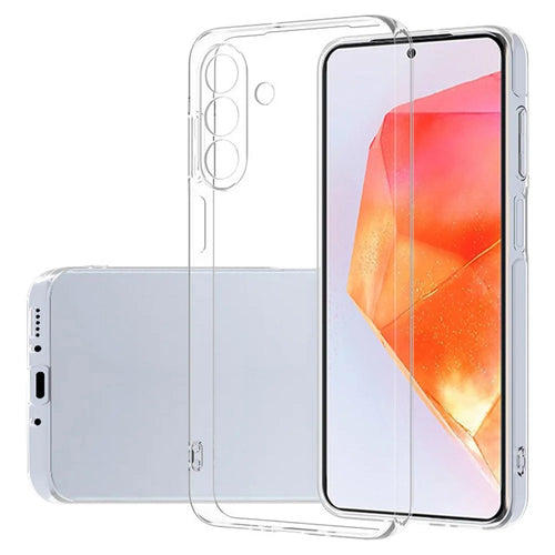 For Samsung Galaxy A26 5G Clear Phone Case Ultra-Thin Flexible TPU Back Cover - 1