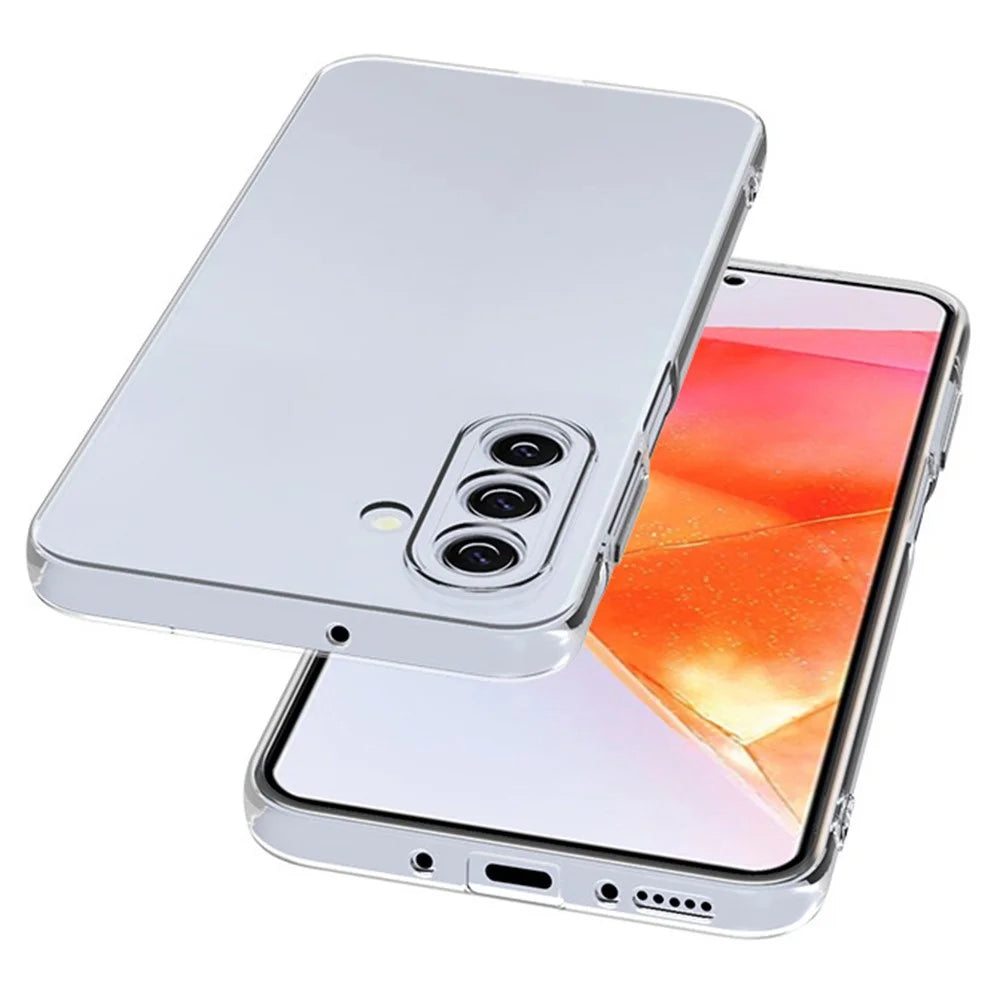 For Samsung Galaxy A26 5G Clear Phone Case Ultra-Thin Flexible TPU Back Cover - 3