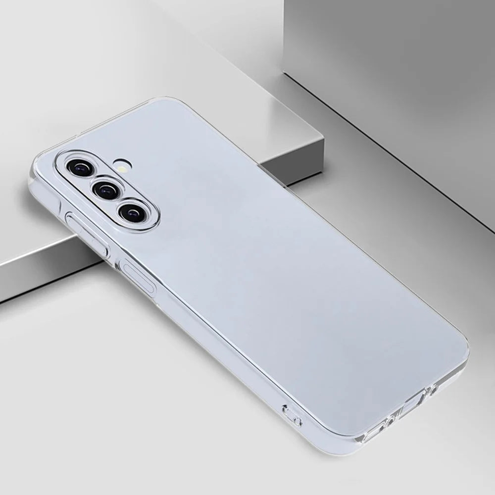 For Samsung Galaxy A26 5G Clear Phone Case Ultra-Thin Flexible TPU Back Cover - 4