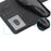 For Samsung Galaxy A36 5G Case Flower Pattern PU Leather Wallet Phone Cover with Strap - Black - 4