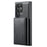MAGKING K2 Series For Samsung Galaxy S23 Ultra Magnetic Case PC+TPU+PU Phone Cover - Black - 2