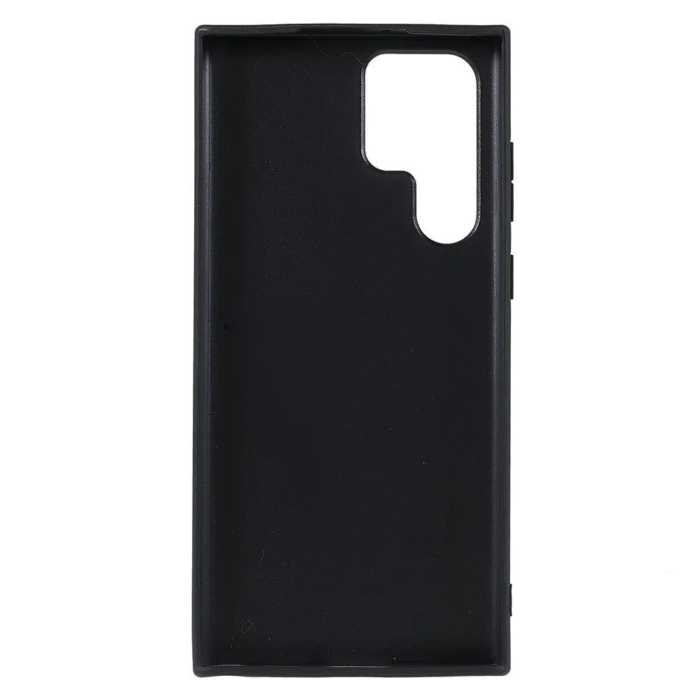 X-LEVEL Bojue-3 Series For Samsung Galaxy S25 Ultra Case Leather Coated PC+TPU Phone Back Cover - Blue - 3
