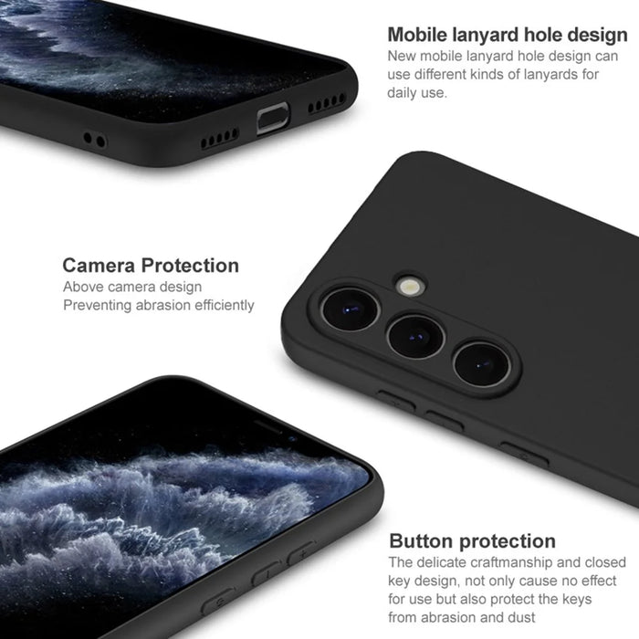 IMAK UC-3 Series for Samsung Galaxy S25 Case Matte Anti-Fingerprint Soft TPU Cover - 6