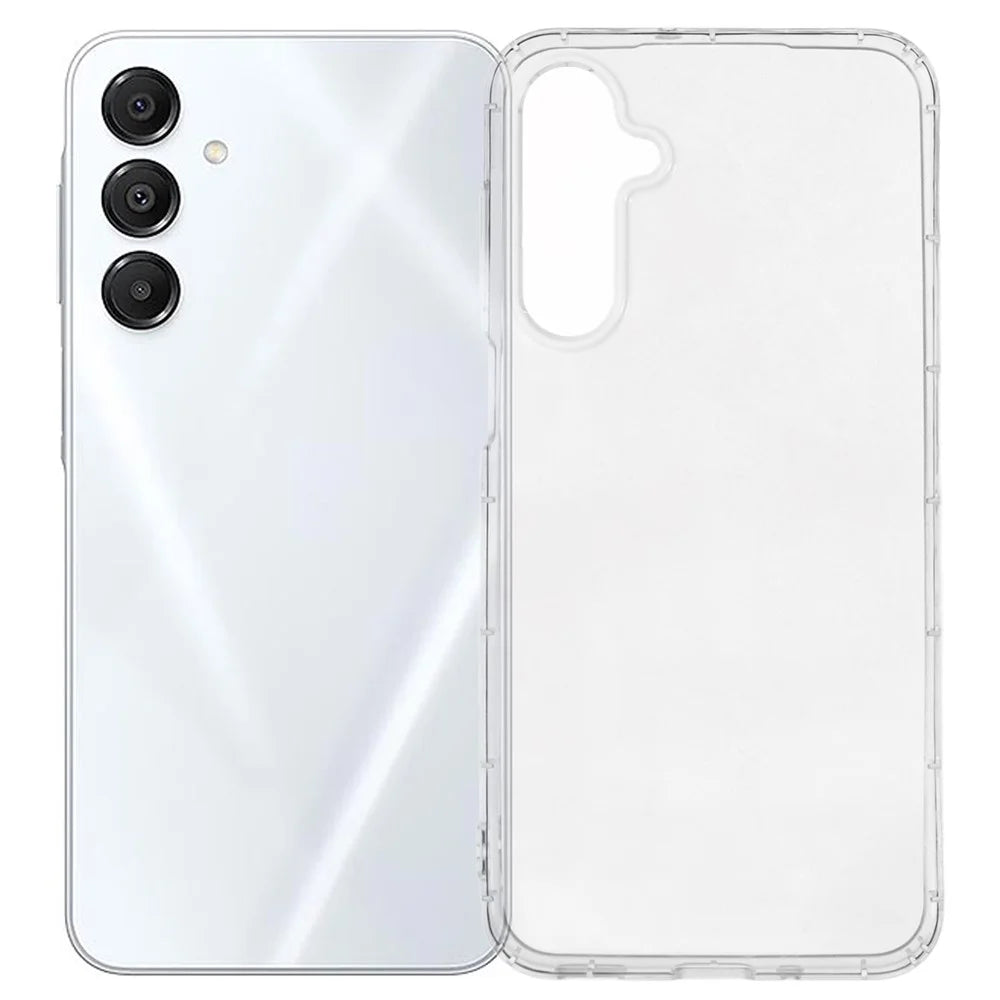 Transparent TPU Cover For Samsung Galaxy A18 5G / A18 4G / A17 5G / A17 4G / A16 4G / 5G Phone Case Airbag Protection (Big Rear Lens Hole) - 1