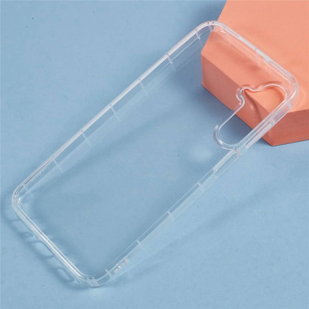 Transparent TPU Cover For Samsung Galaxy A18 5G / A18 4G / A17 5G / A17 4G / A16 4G / 5G Phone Case Airbag Protection (Big Rear Lens Hole) - 3