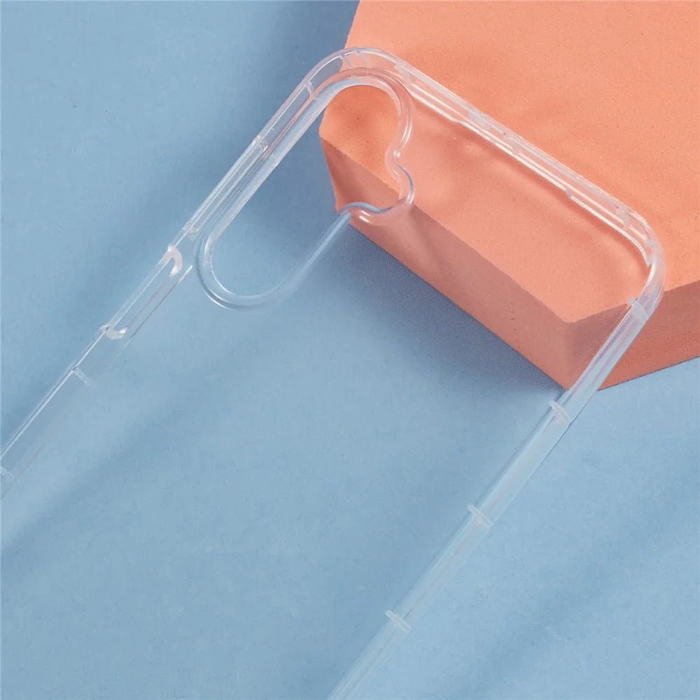 Transparent TPU Cover For Samsung Galaxy A18 5G / A18 4G / A17 5G / A17 4G / A16 4G / 5G Phone Case Airbag Protection (Big Rear Lens Hole) - 4
