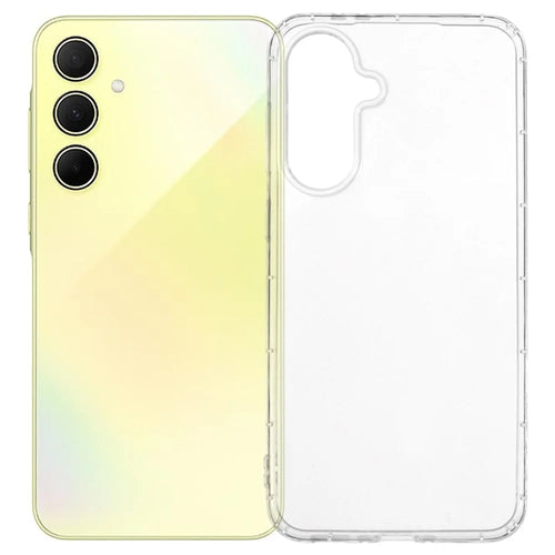 Transparent TPU Cover For Samsung Galaxy A37 5G / A56 5G / A36 5G Phone Case Airbag Protection (Big Rear Lens Hole) - 1