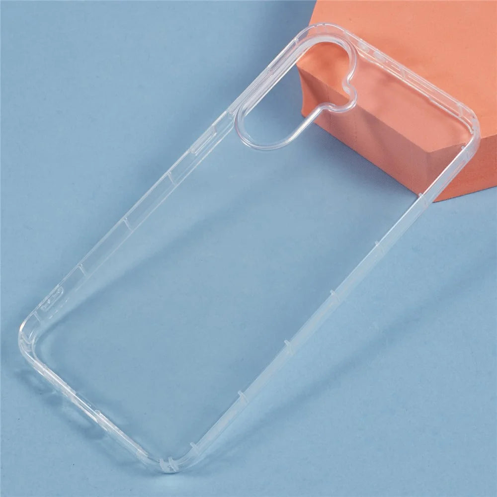 Transparent TPU Cover For Samsung Galaxy A37 5G / A56 5G / A36 5G Phone Case Airbag Protection (Big Rear Lens Hole) - 4
