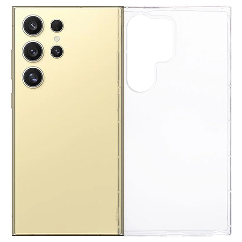For Samsung Galaxy S25 Ultra Transparent TPU Cover Phone Case Airbag Protection (Big Rear Lens Hole) - 1