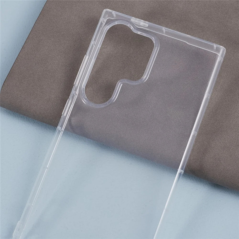 For Samsung Galaxy S25 Ultra Transparent TPU Cover Phone Case Airbag Protection (Big Rear Lens Hole) - 4