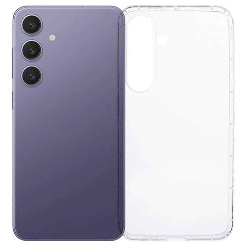 For Samsung Galaxy S25+ Transparent TPU Cover Phone Case Airbag Protection (Big Rear Lens Hole) - 1