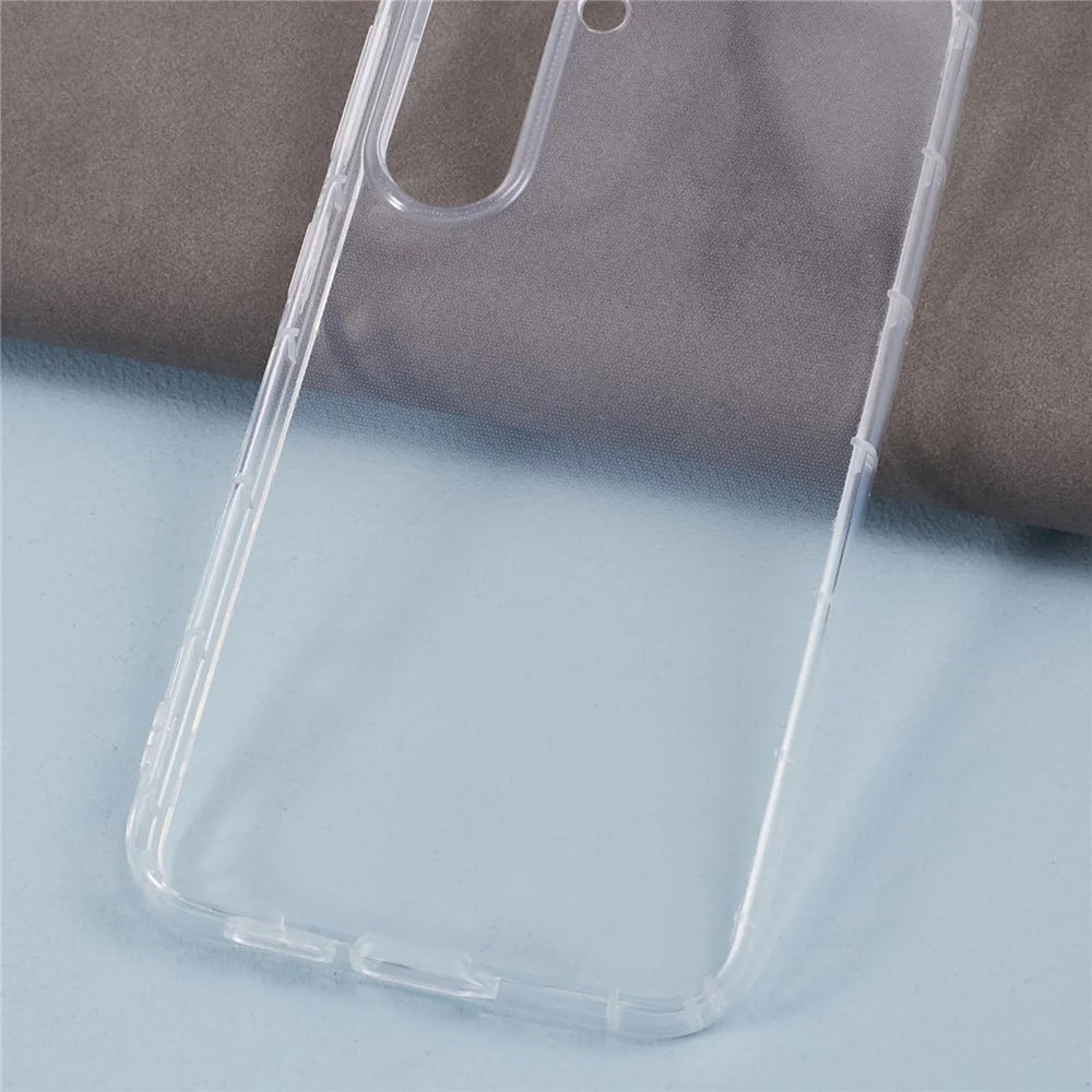 For Samsung Galaxy S25 Transparent TPU Cover Phone Case Airbag Protection (Big Rear Lens Hole) - 5
