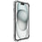 IMAK UX-4 Series For iPhone 15 Case Straight Frame Four Corner Shockproof Clear TPU Cover - 2