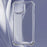 IMAK UX-4 Series For iPhone 15 Case Straight Frame Four Corner Shockproof Clear TPU Cover - 3