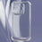 IMAK UX-4 Series For iPhone 15 Pro Case Straight Frame Four Corner Shockproof Clear TPU Cover - 3