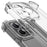 IMAK UX-4 Series For iPhone 15 Pro Case Straight Frame Four Corner Shockproof Clear TPU Cover - 4