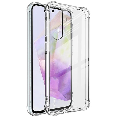 IMAK For Samsung Galaxy A36 5G Case PC+TPU Shockproof Clear Phone Cover - 1