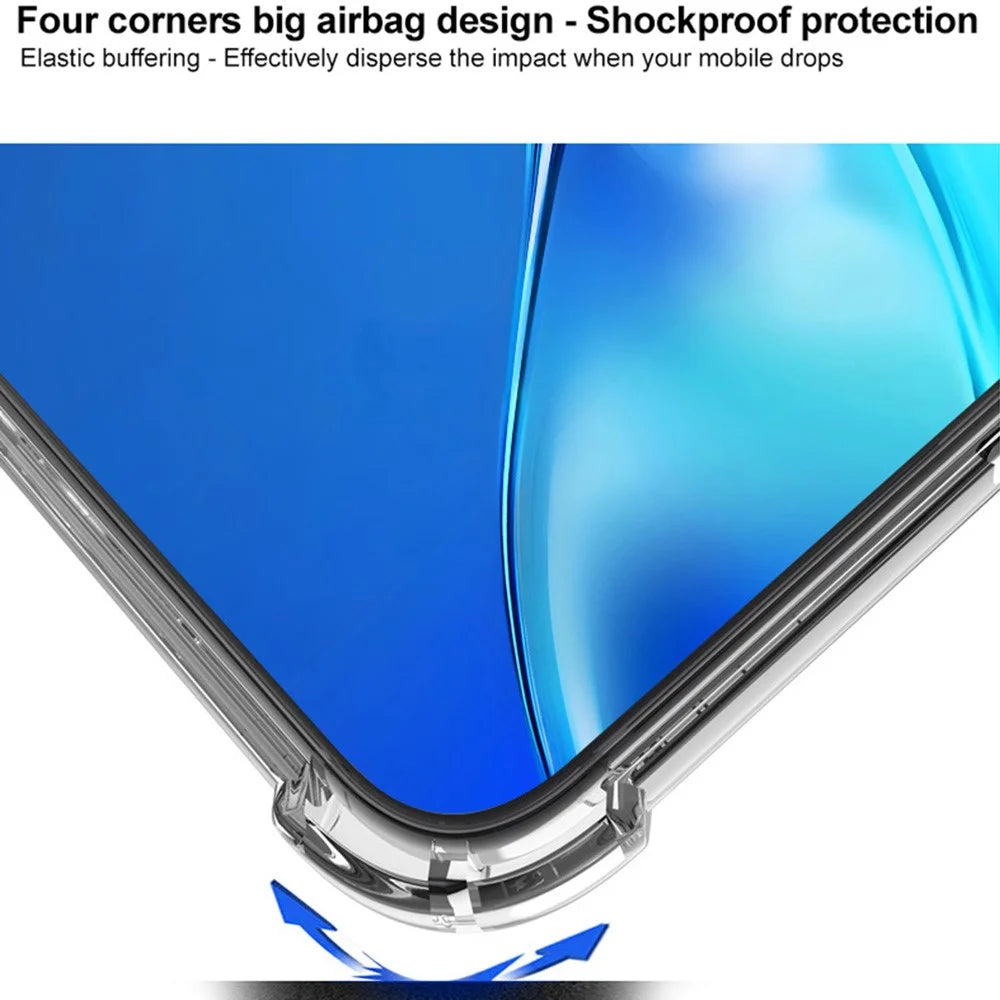 IMAK For Samsung Galaxy A36 5G Case PC+TPU Shockproof Clear Phone Cover - 4