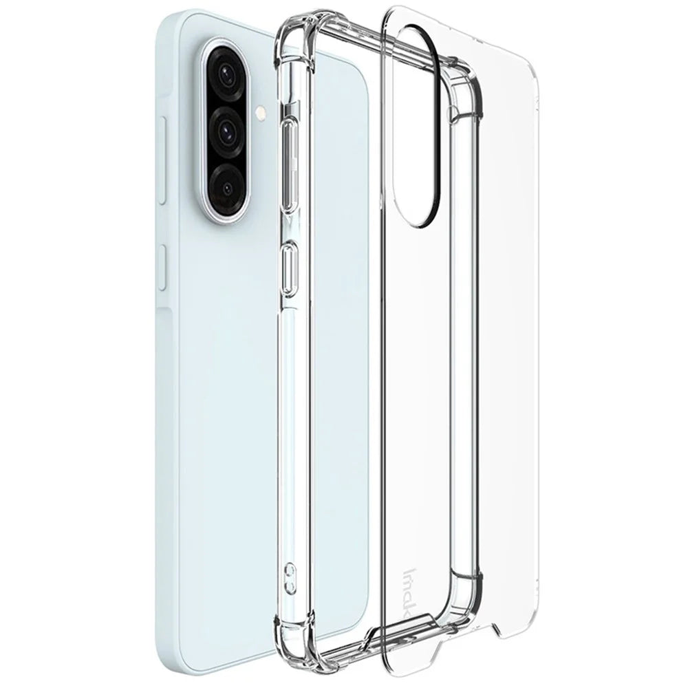 IMAK For Samsung Galaxy A36 5G Case PC+TPU Shockproof Clear Phone Cover - 5
