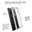 IMAK For OnePlus 13 Clear Magnetic Case Shockproof PC+TPU Phone Cover - 3